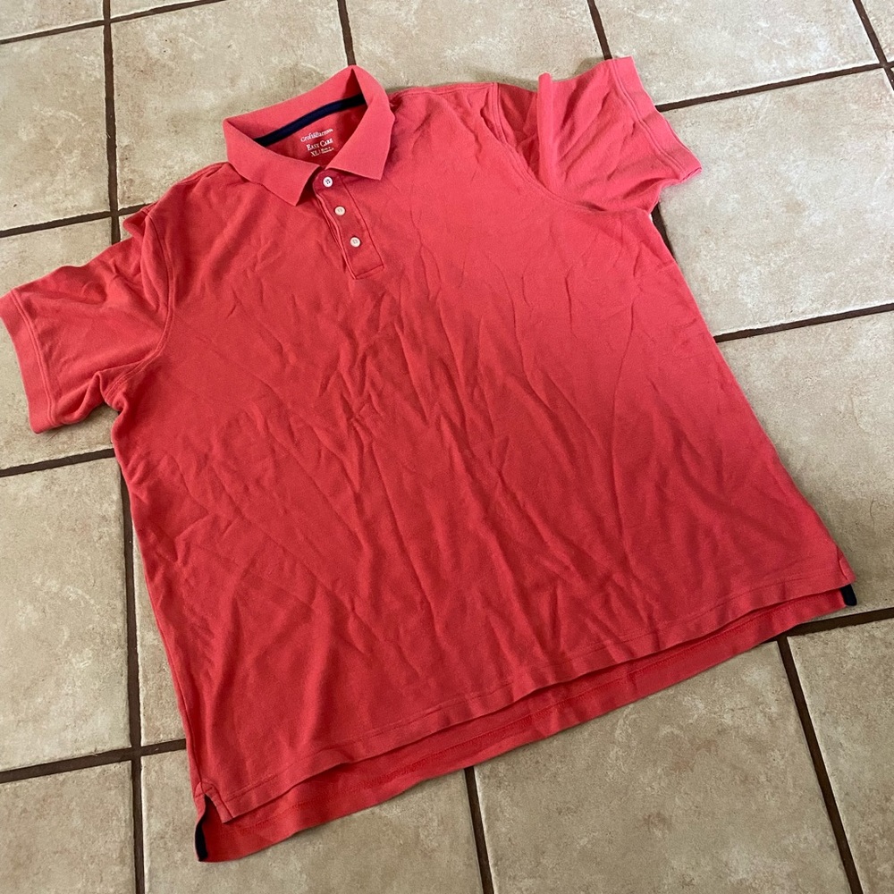 (A02) Mens SS Polo Shirt Size XL by Croft & Barrow Excellent Condition